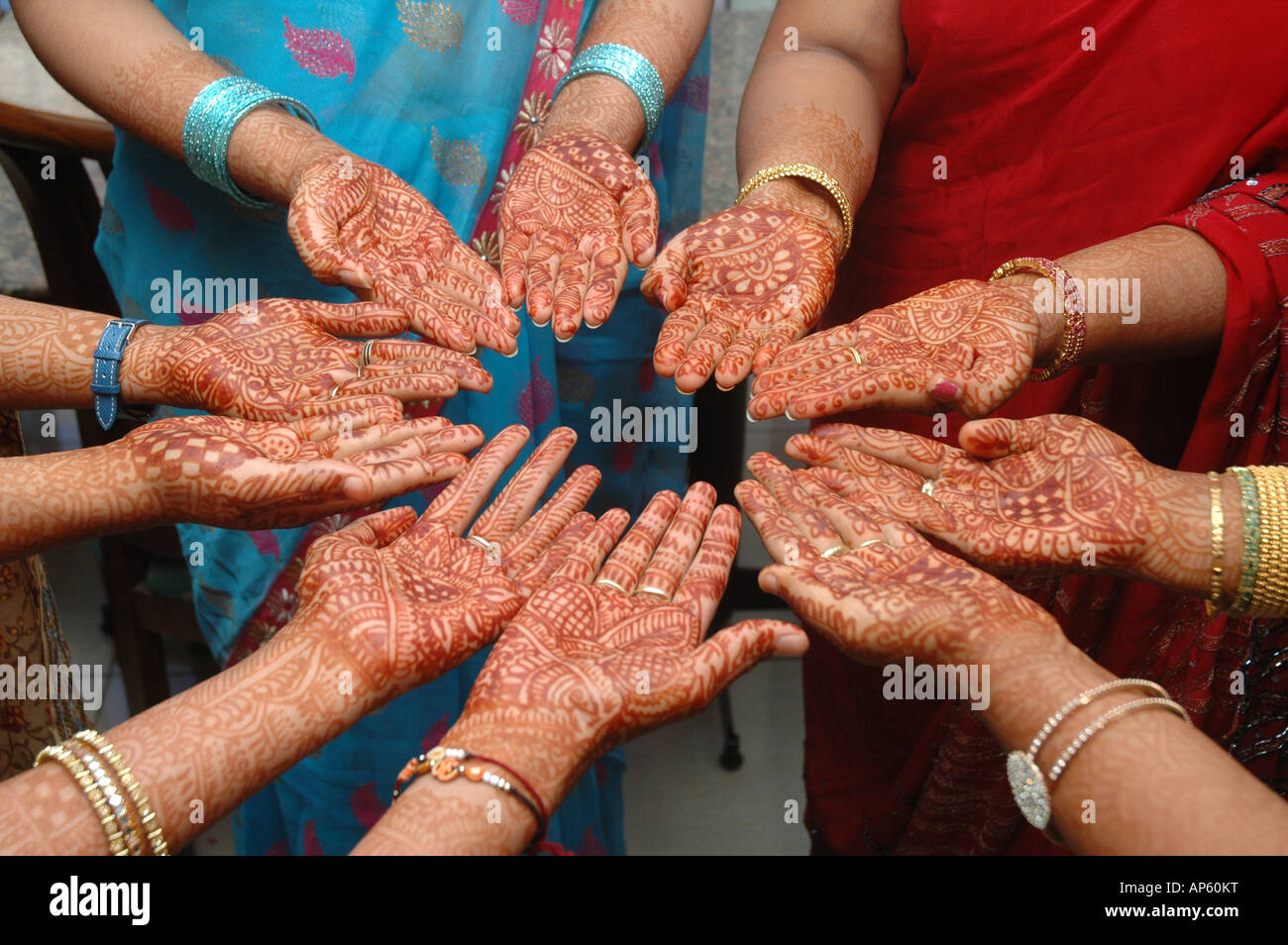 Mehndi Banque D'Images