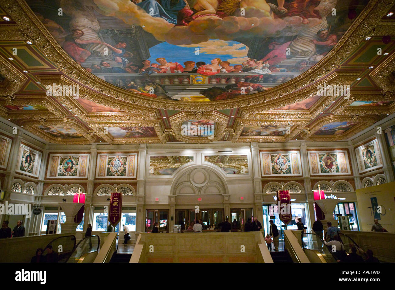 USA, Nevada, Las Vegas : Le Casino de Venise, l'intérieur d'entrée Photo  Stock - Alamy