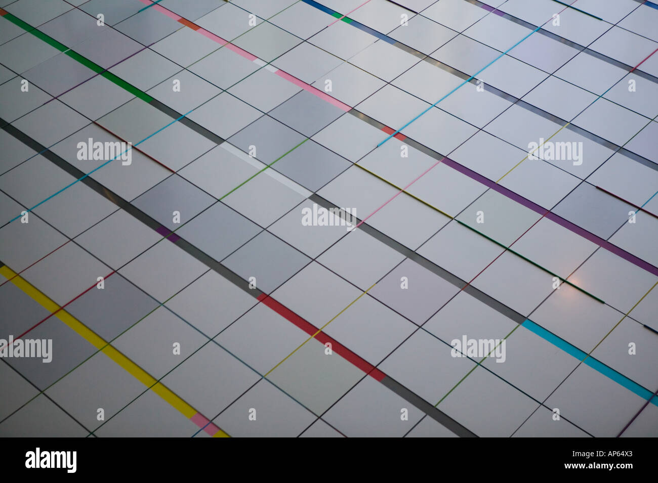 USA, Massachusetts, Cambridge, Massachusetts Institute of Technology (MIT), le MIT List Visual Arts Centre / Lobby Intérieur Banque D'Images