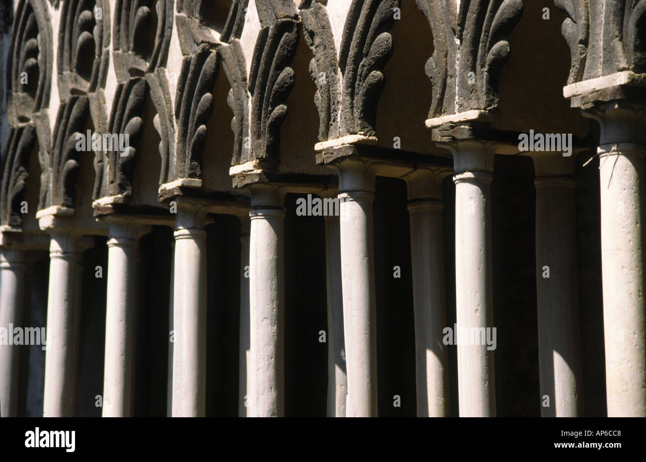 Détail de la Villa Cimbrone Banque D'Images