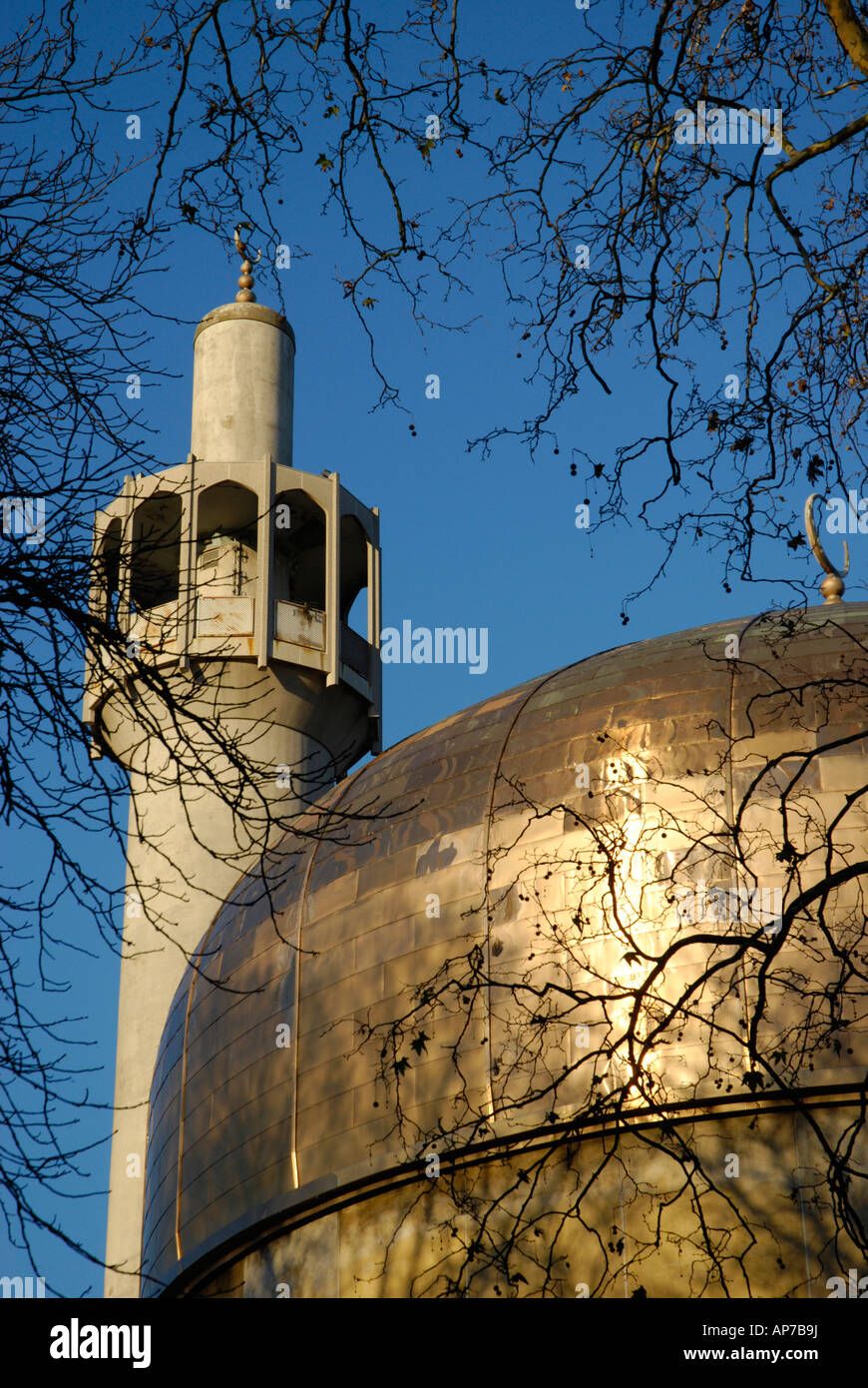 La mosquée de Regent's Park London England Banque D'Images