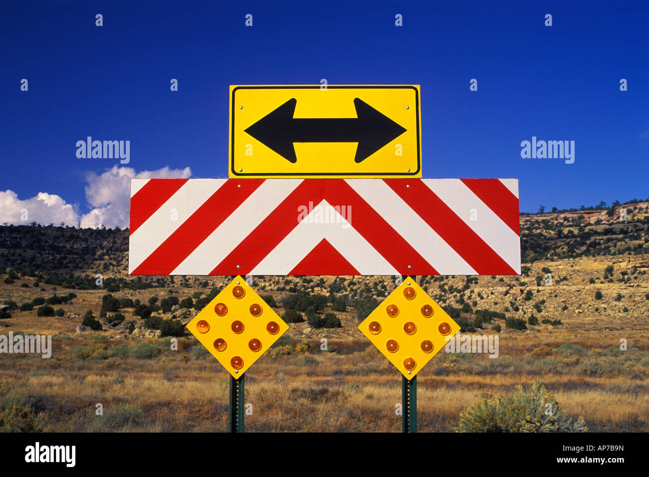 Signalisation routière Banque D'Images