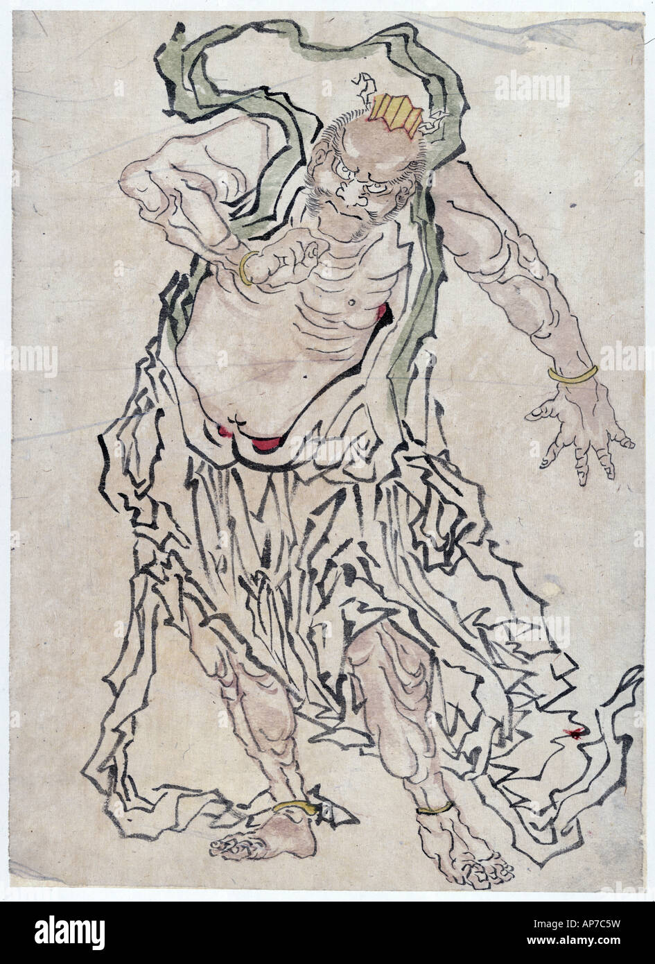 Niozo[ungyo], le Japon entre ca. 1750 et 1900 Banque D'Images