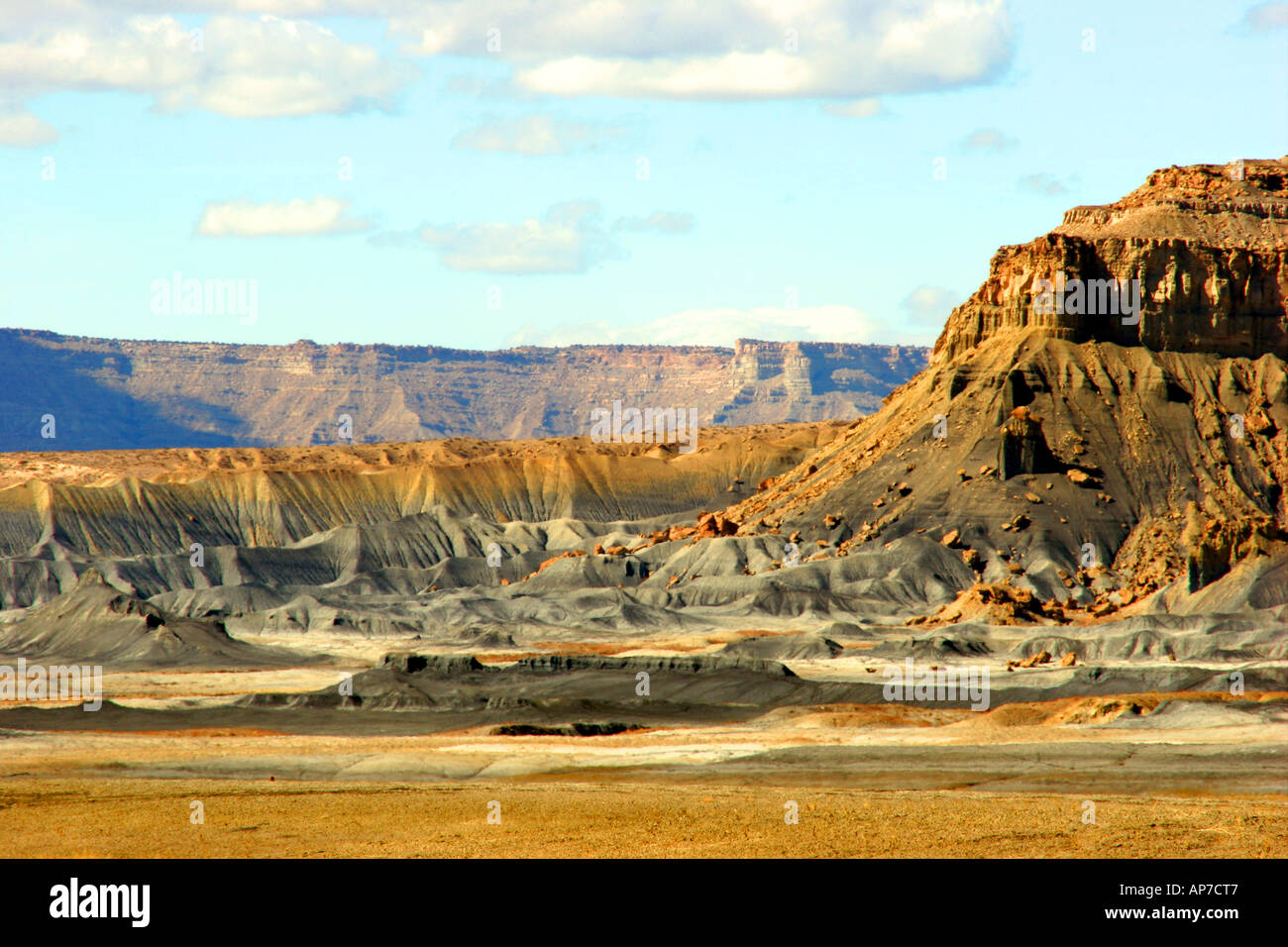 Banc de mamelon badlands, Glen Canyon, Utah Banque D'Images