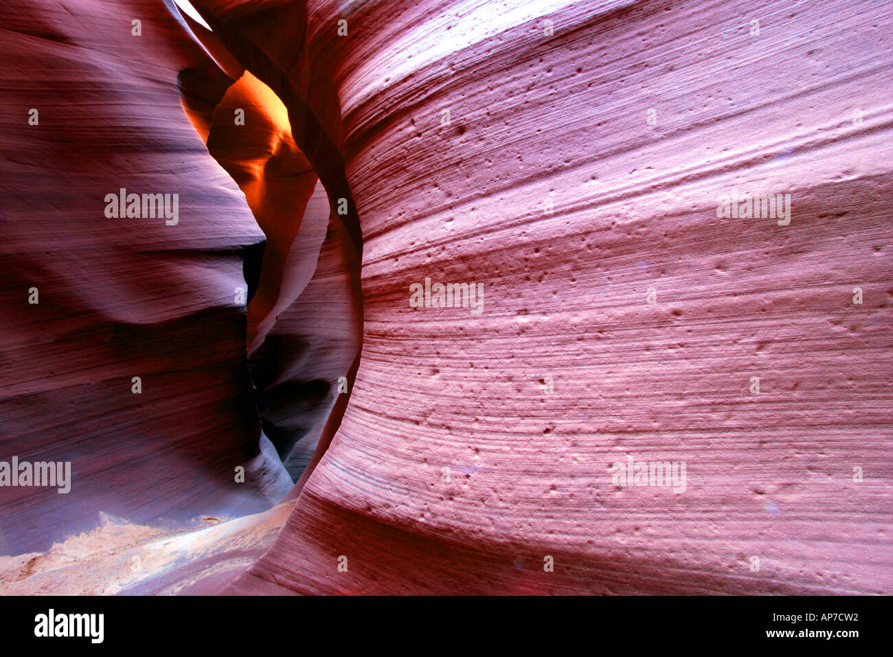 Lower Antelope Canyon, Arizona,page Banque D'Images
