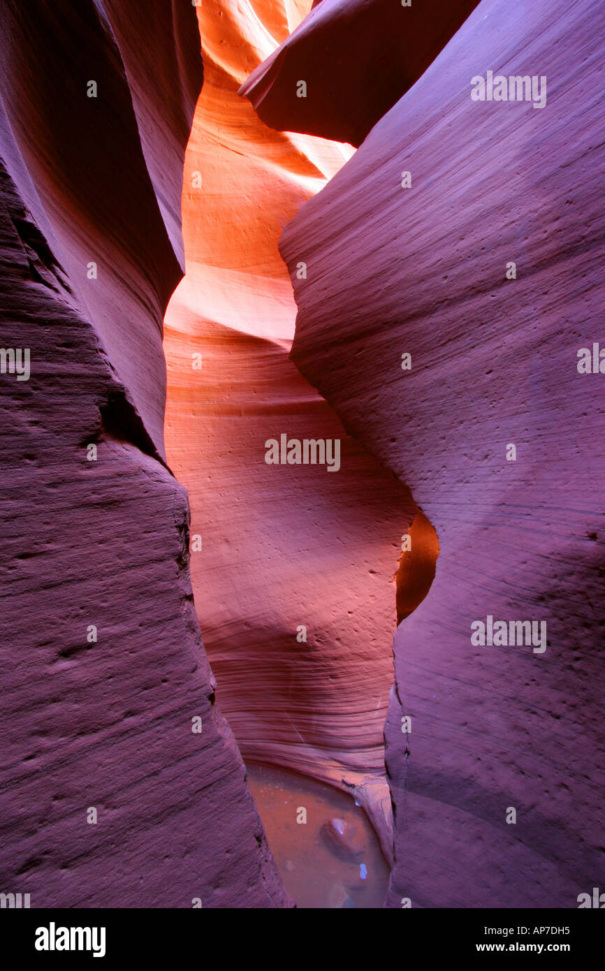 Lower Antelope Canyon, Arizona,page Banque D'Images