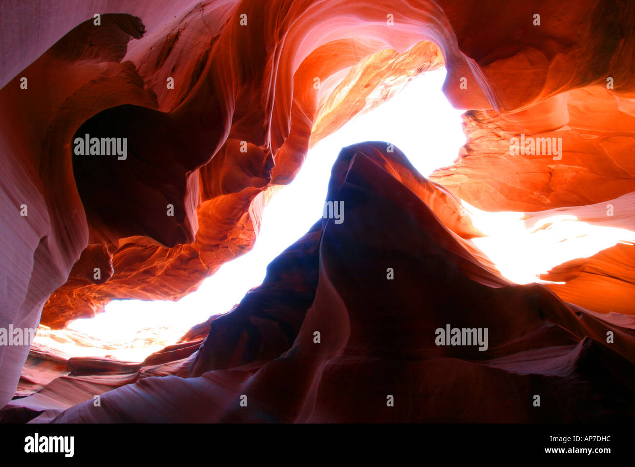 Lower Antelope Canyon, Arizona,page Banque D'Images