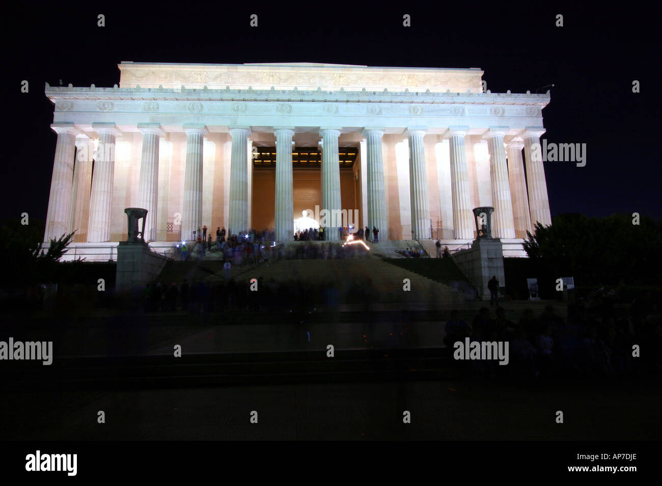 Lincoln Memorial, Washington DC Banque D'Images