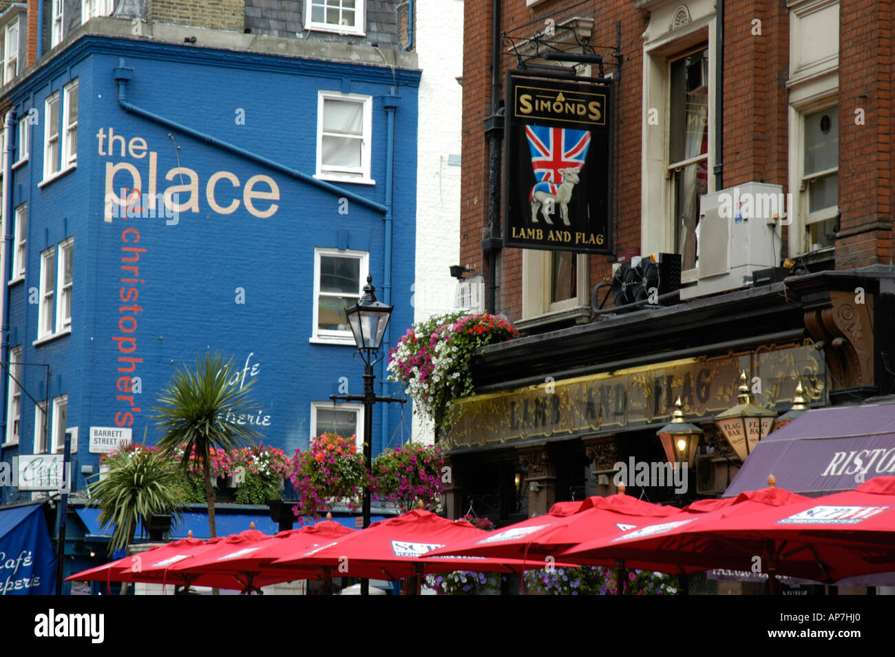 St Christopher's Place et James Street London UK Banque D'Images