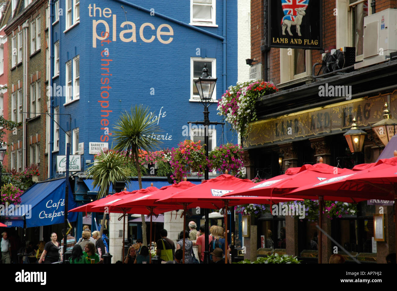 St Christopher's Place et James Street London UK Banque D'Images