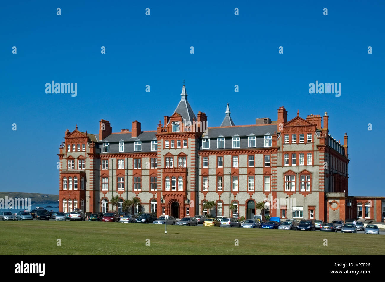 La pointe hotel, Newquay, Cornwall, uk Banque D'Images