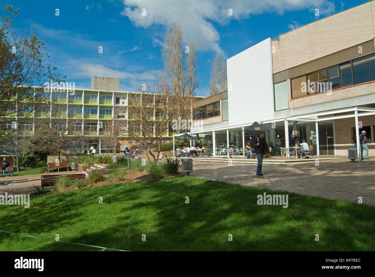 Université de Tasmanie, campus de Sandy Bay, Hobart, Tasmanie Banque D'Images