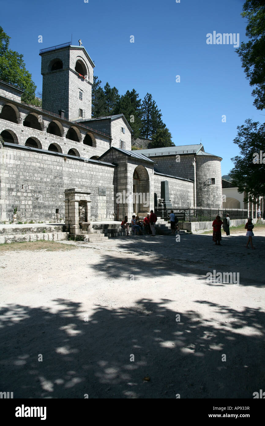 Monastère de Cetinje Cetinje, Monténégro Banque D'Images