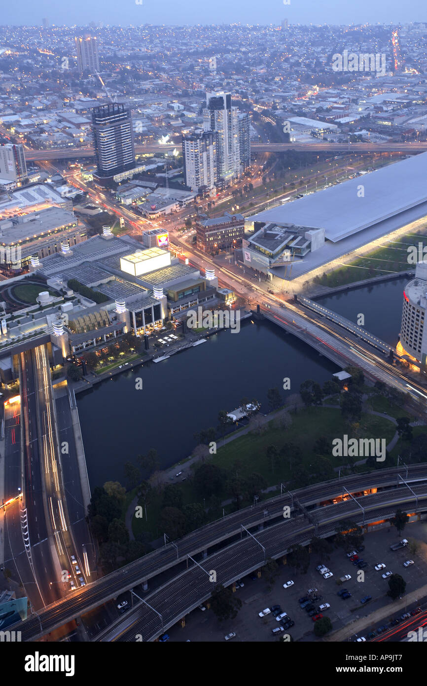 Melbourne Rialto Towers Observation Deck Banque D'Images