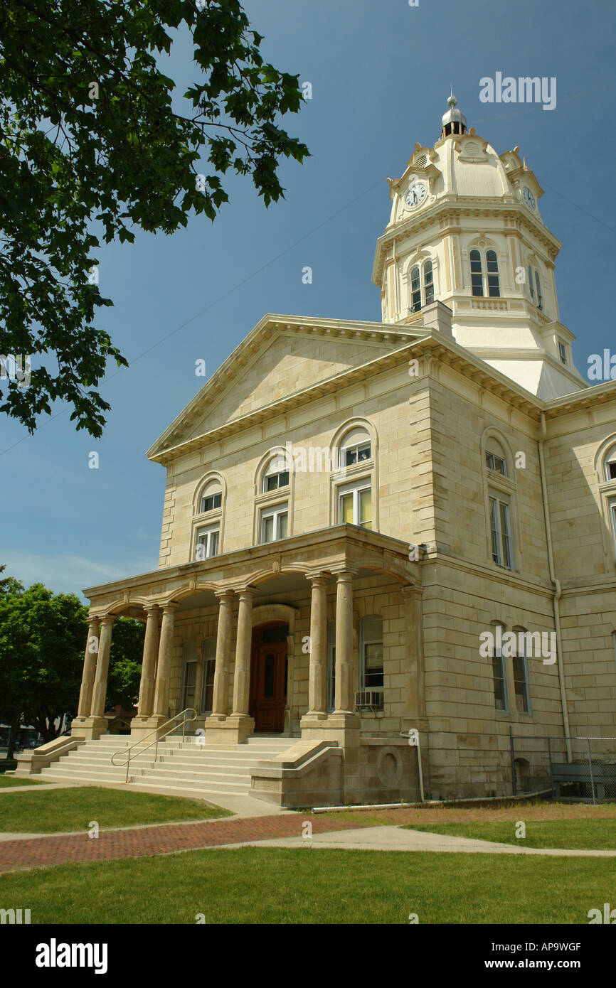 AJD50088, Winterset, Comté de Madison, IA, Iowa, Courthouse Banque D'Images