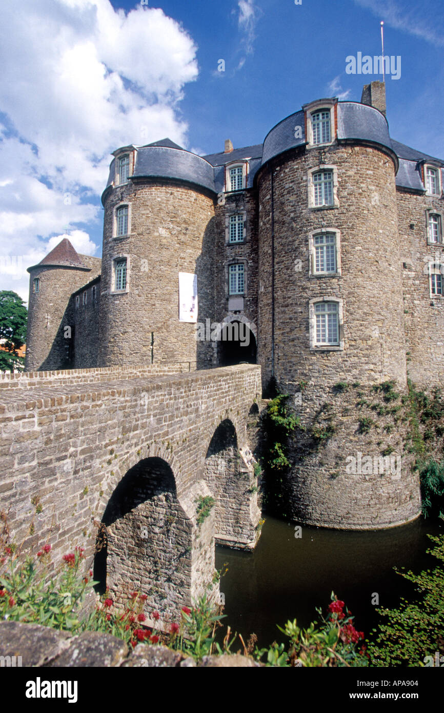 Musée Château Vieille ville Boulogne Pas de Calais Hauts de France France Banque D'Images