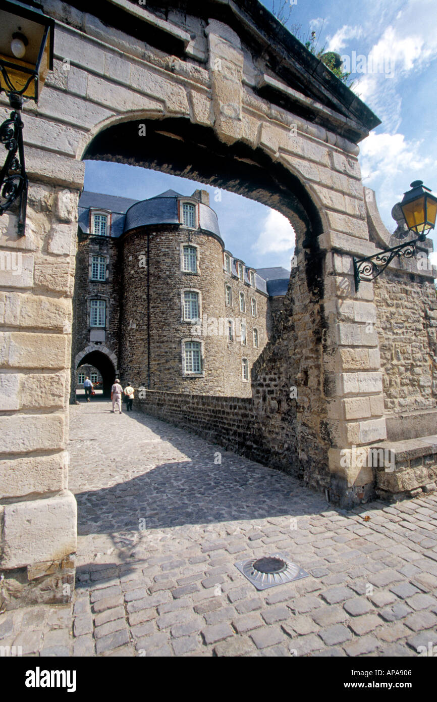 Musée Château Vieille ville Boulogne Pas de Calais Hauts de France France Banque D'Images