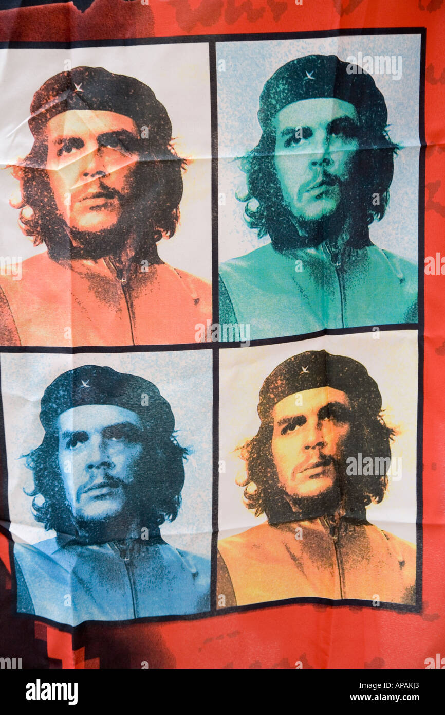 Che Guevara Teeshirt Havane Cuba Caraïbes Banque D'Images