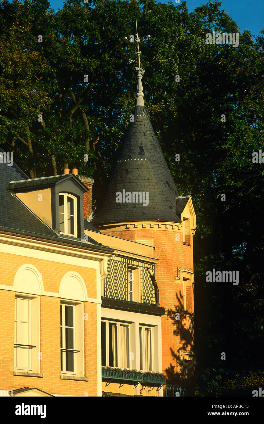 Maison de Chateaubriand france Banque D'Images