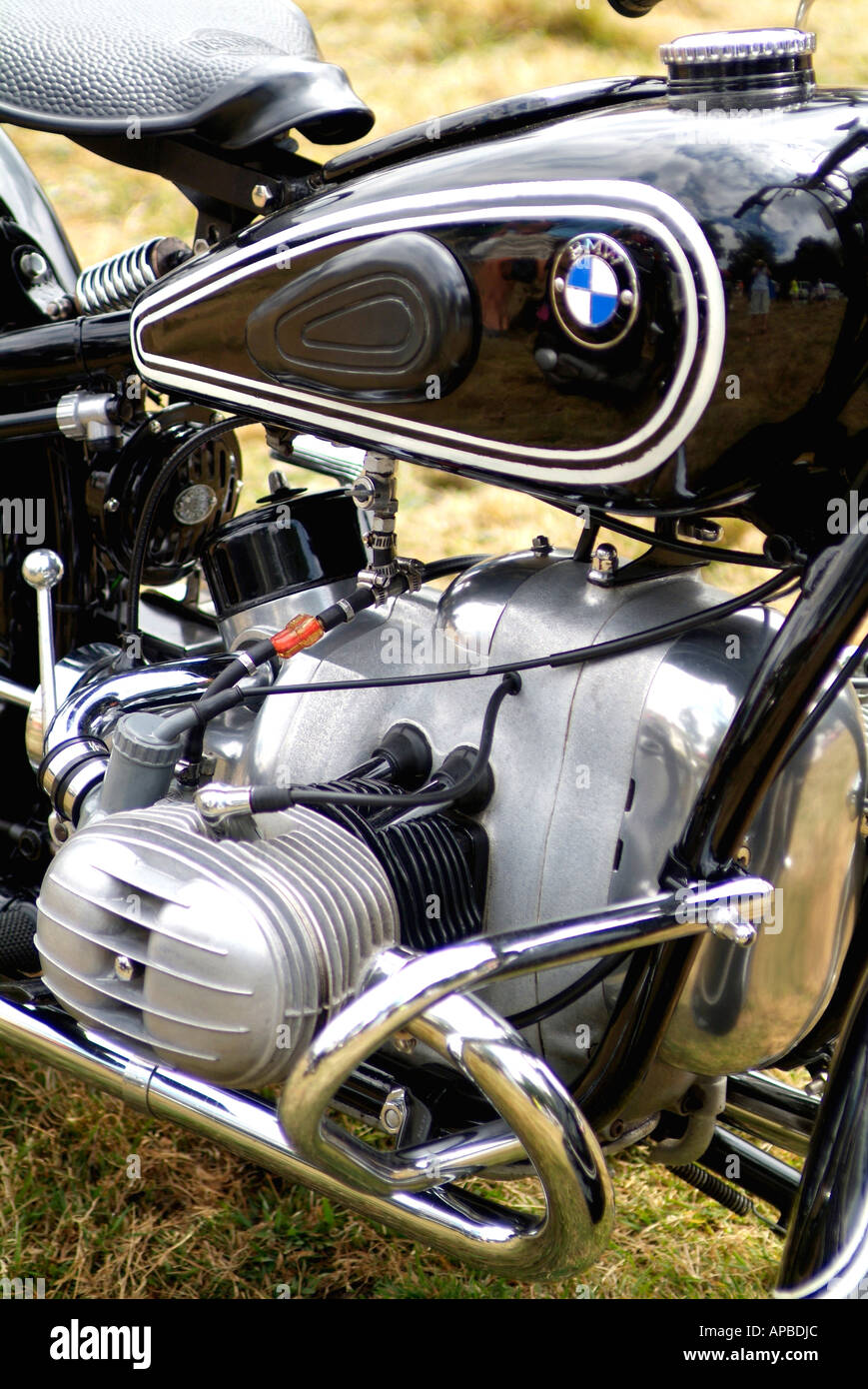 BMW moto classique Banque D'Images