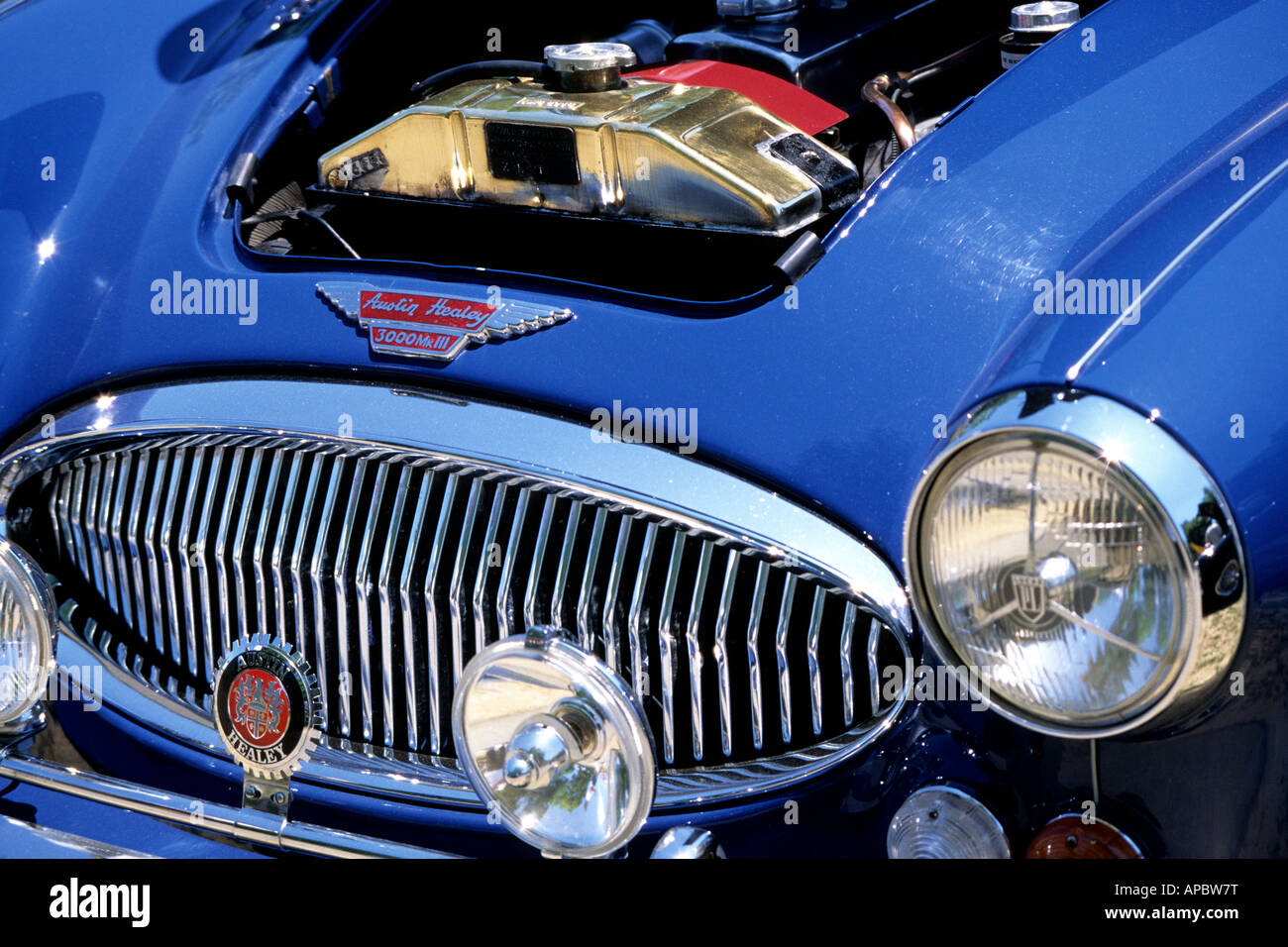 Austin Healey Antique classique voiture britannique Banque D'Images
