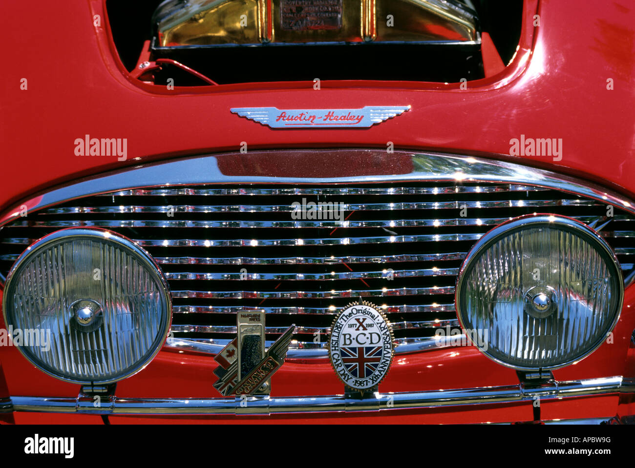 Austin Healey Antique classique voiture britannique Banque D'Images