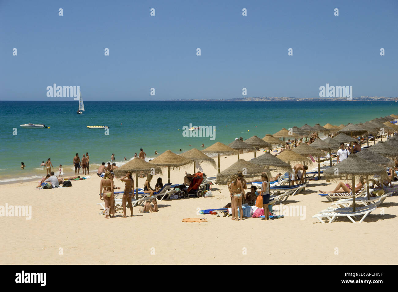 Plage de Quinta do Lago, Algarve, Portugal Banque D'Images