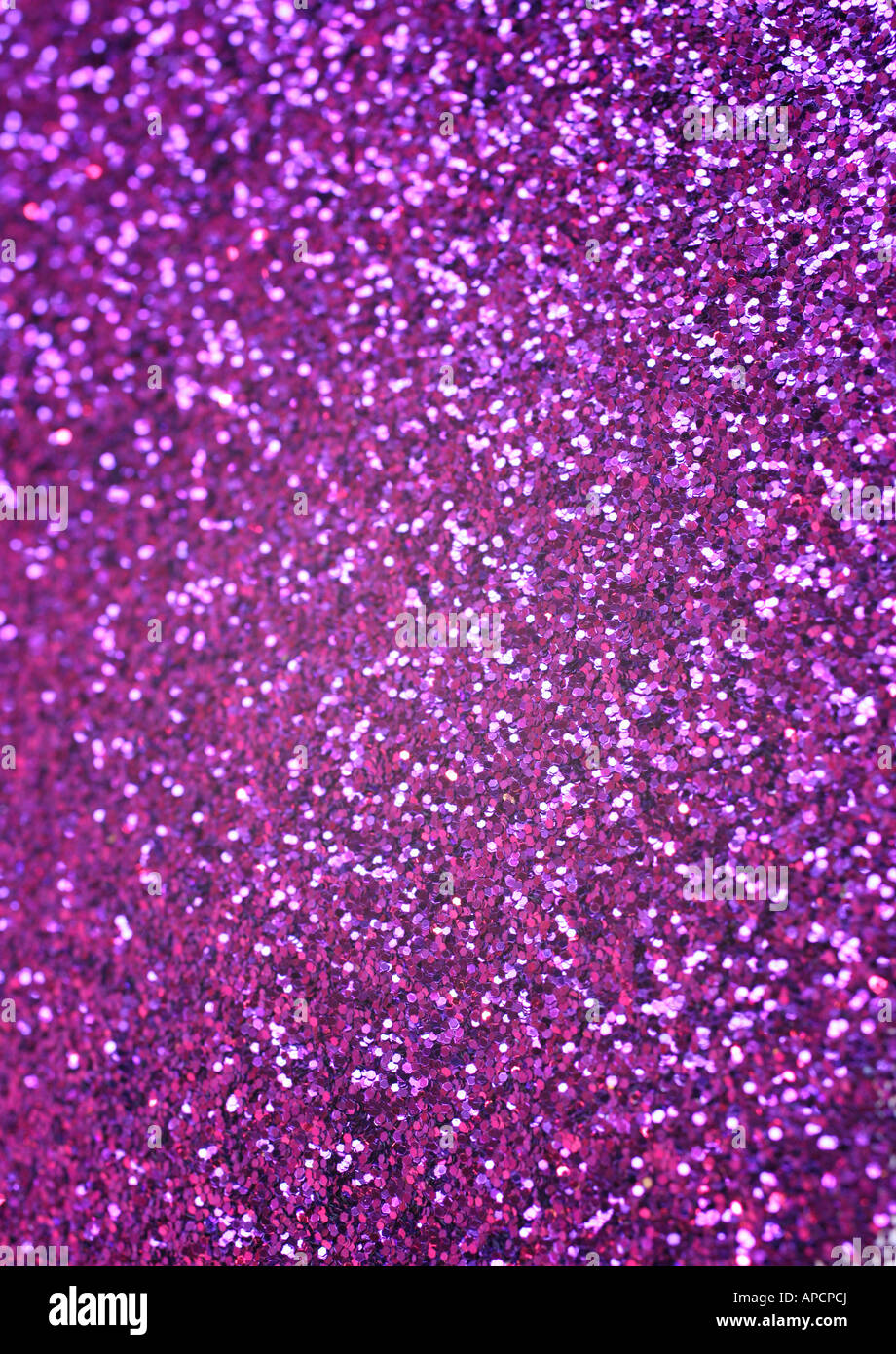 Purple glitter drape Banque D'Images