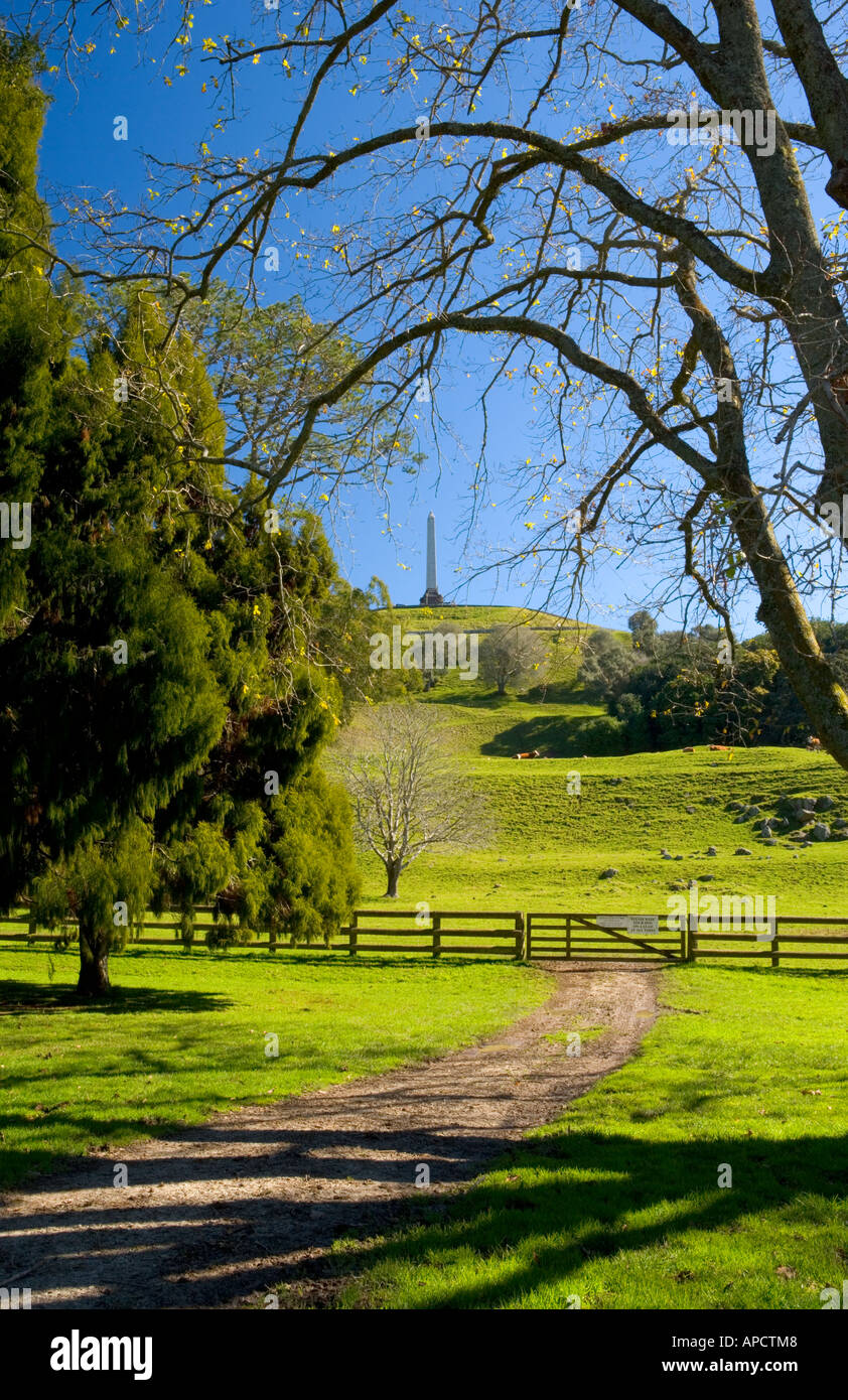 One Tree Hill Auckland New Zealand Banque D'Images