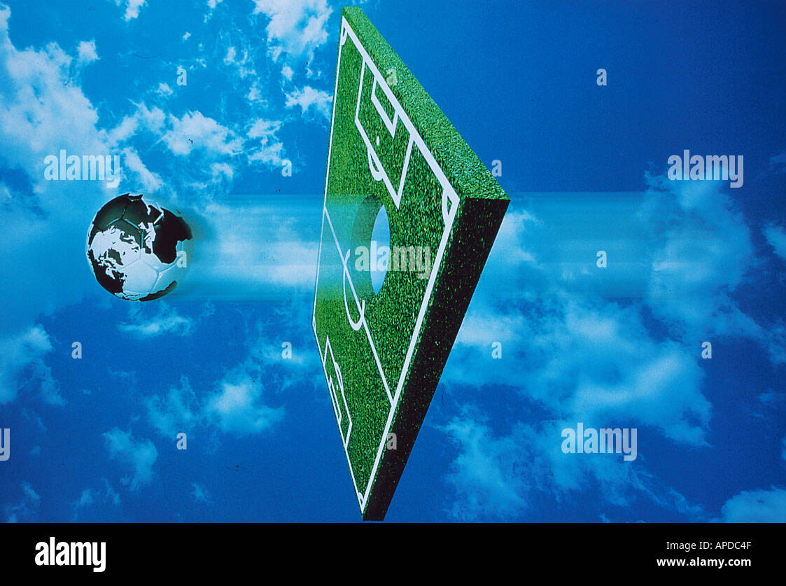 Illustrations graphiques CG Sport ordinateur numérique Sport Composite Banque D'Images