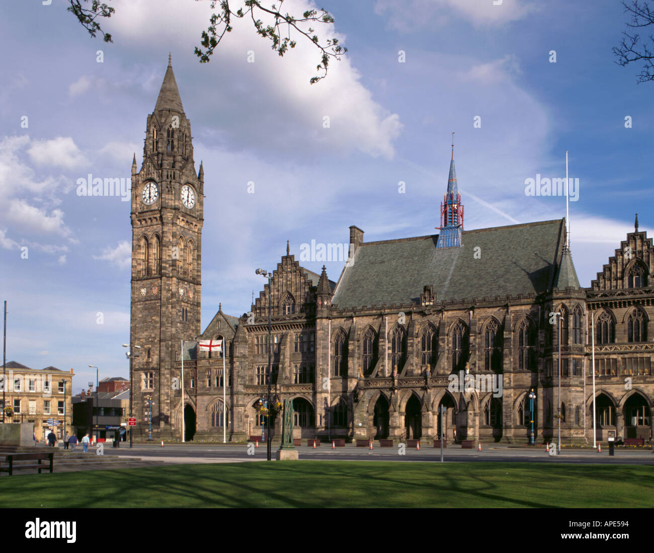 Mairie, Rochdale, Greater Manchester, Angleterre, Royaume-Uni. Banque D'Images