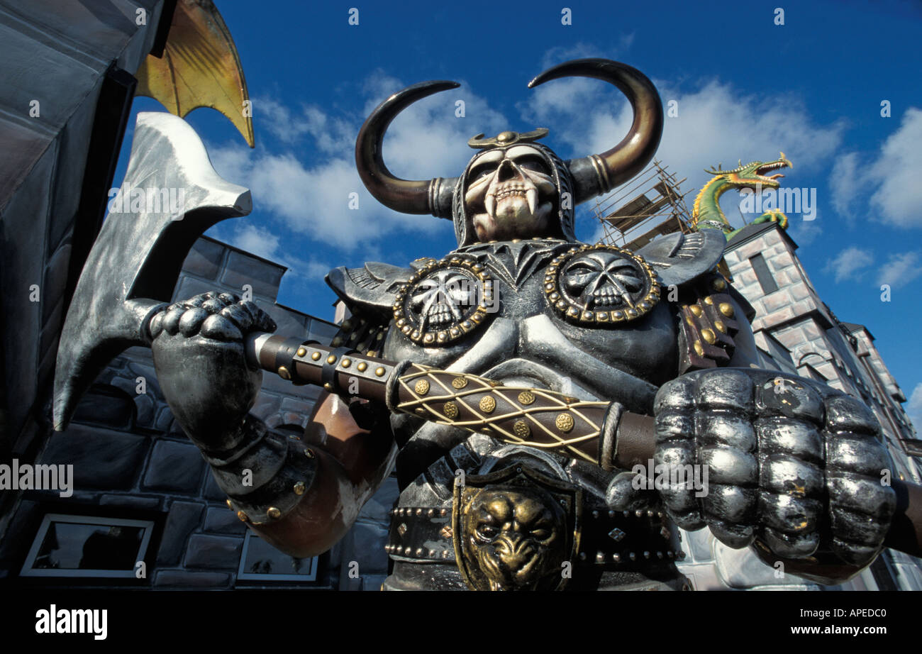 Shopping City Ville 'Excalibur' Banque D'Images