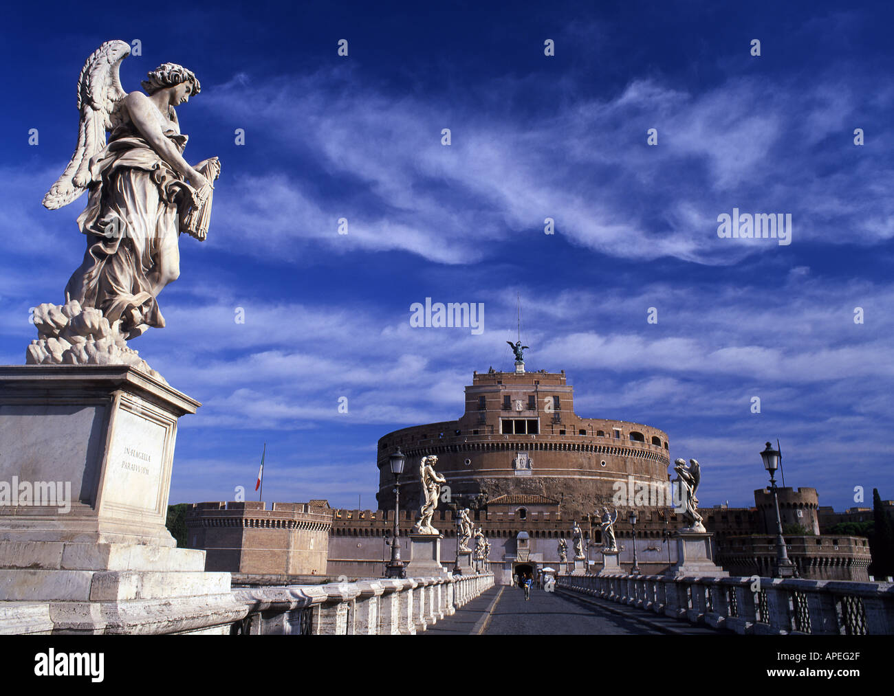 Castel Sant'Angelo Rome Vatican Banque D'Images