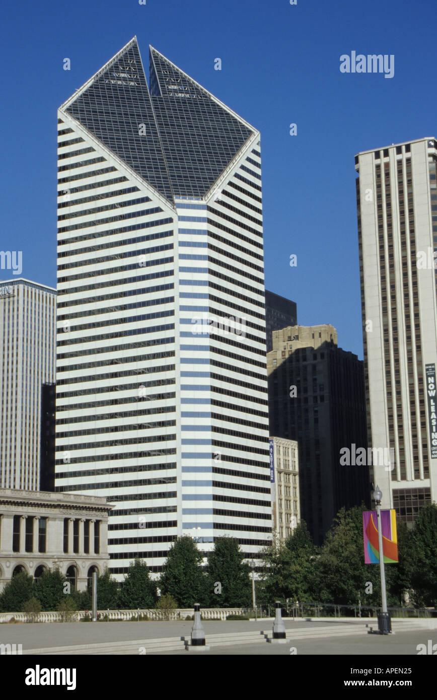 Crain Communications Building (anciennement Associates Building). Chicago, Illinois, États-Unis Banque D'Images