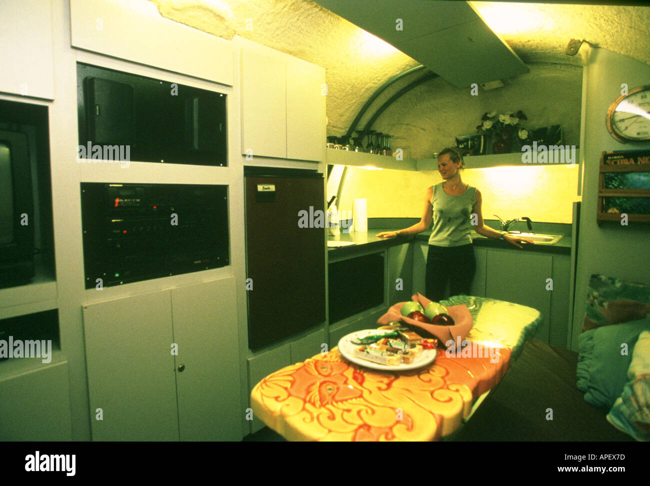 Sous l'hôtel KEY LARGO Banque D'Images