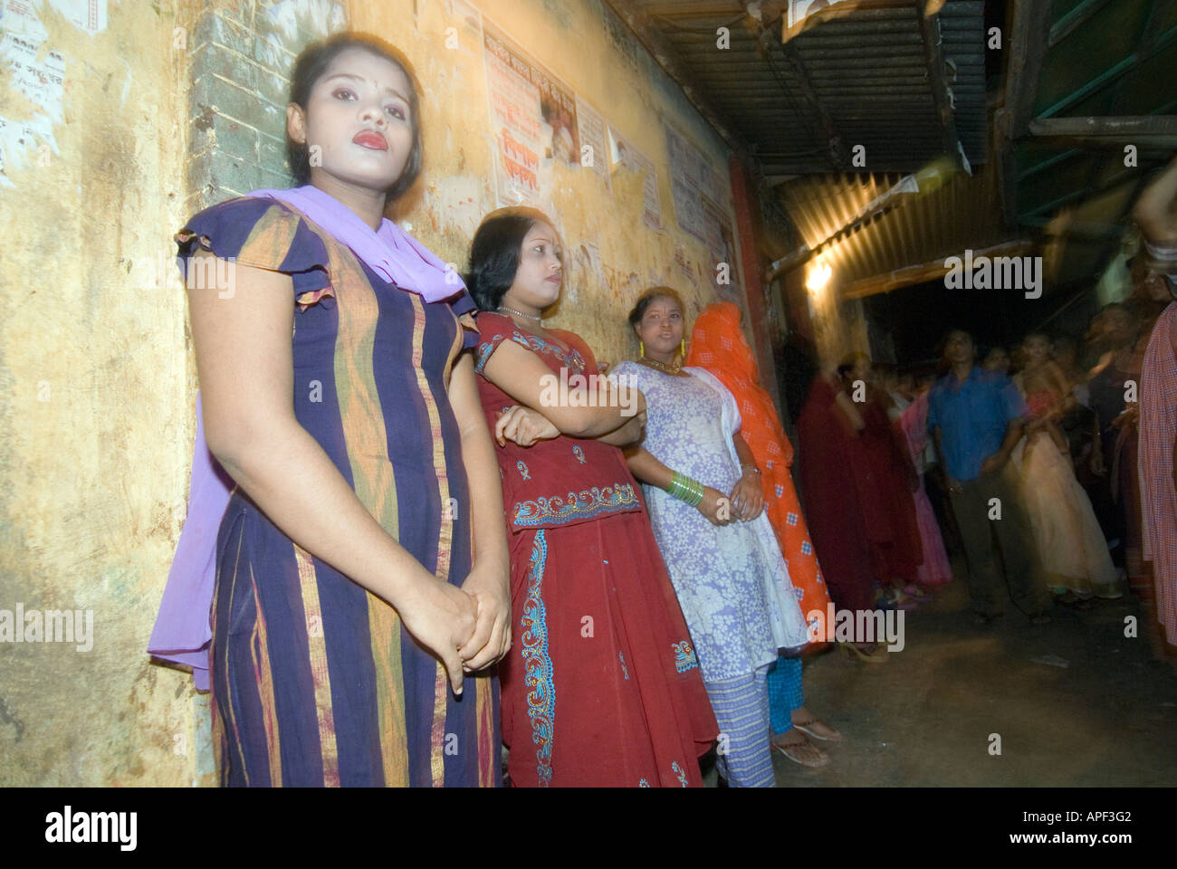 "La traite des prostituées. chukri Tangail. Le Bangladesh. Banque D'Images