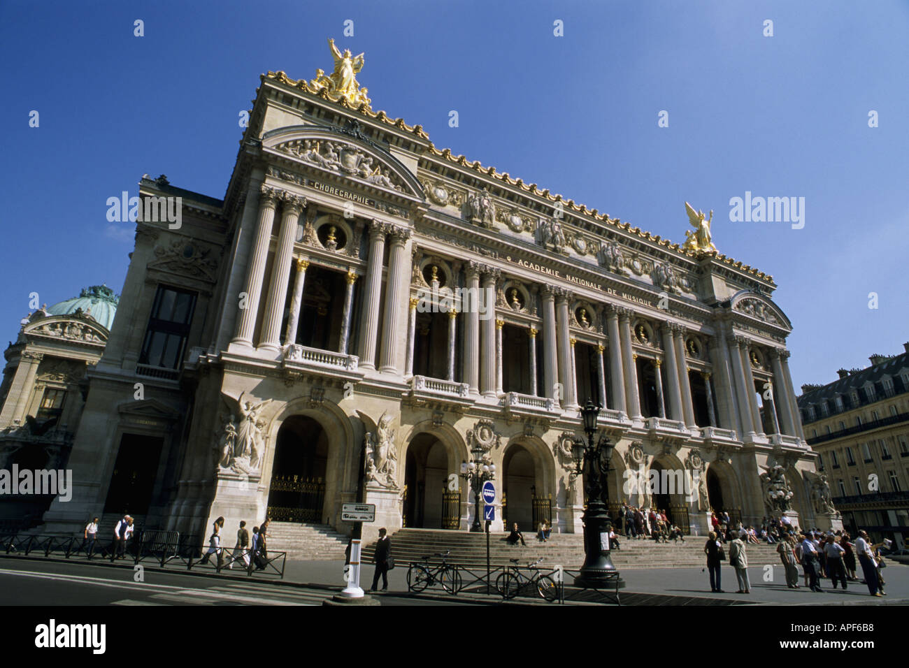 France Paris Opera Banque D'Images