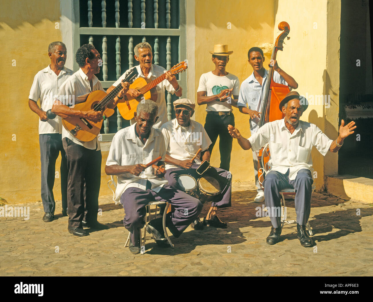 Cuba musiciens cubains Banque D'Images