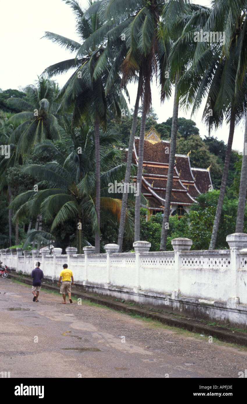 Wat Pa phai, Luang Prabang, Laos Banque D'Images