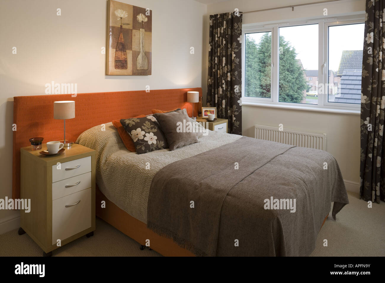 Chambres dans des maisons de style Mews, Misterton et Retford, Nottinghamshire, Angleterre Banque D'Images