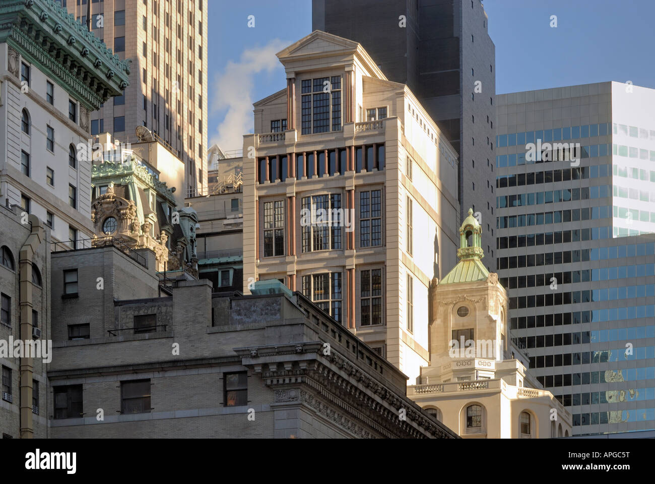 L'architecture de New York Banque D'Images