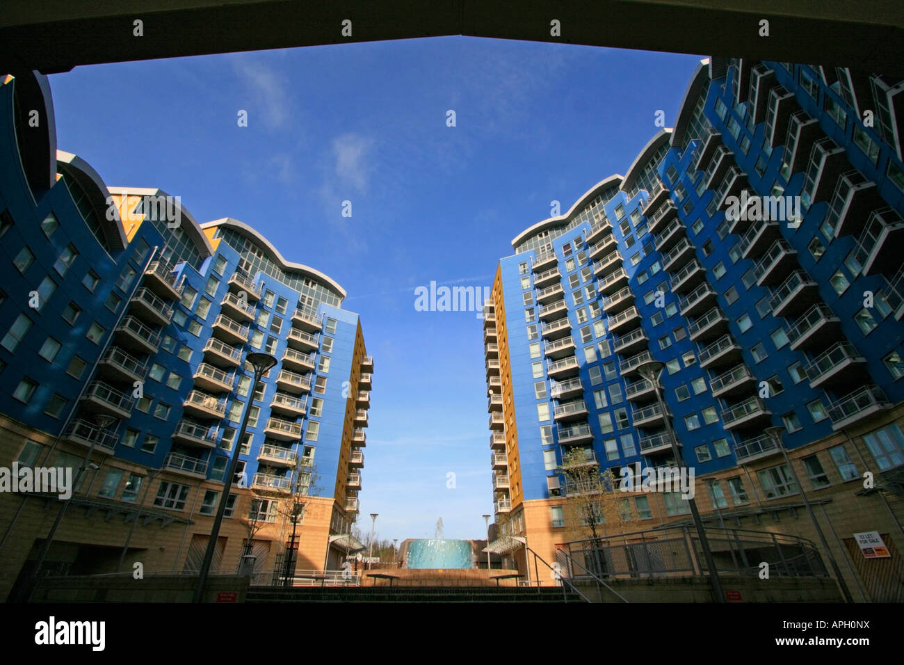 Crown heights logement résidentiel Basingstoke Hampshire england uk go Banque D'Images