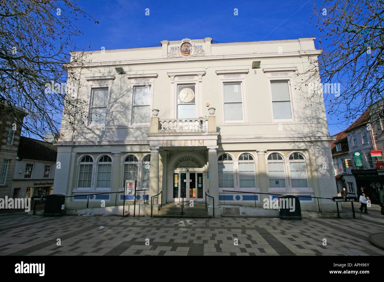 Willis Museum old town hall Basingstoke Hampshire angleterre ville vieux marché uk go Banque D'Images