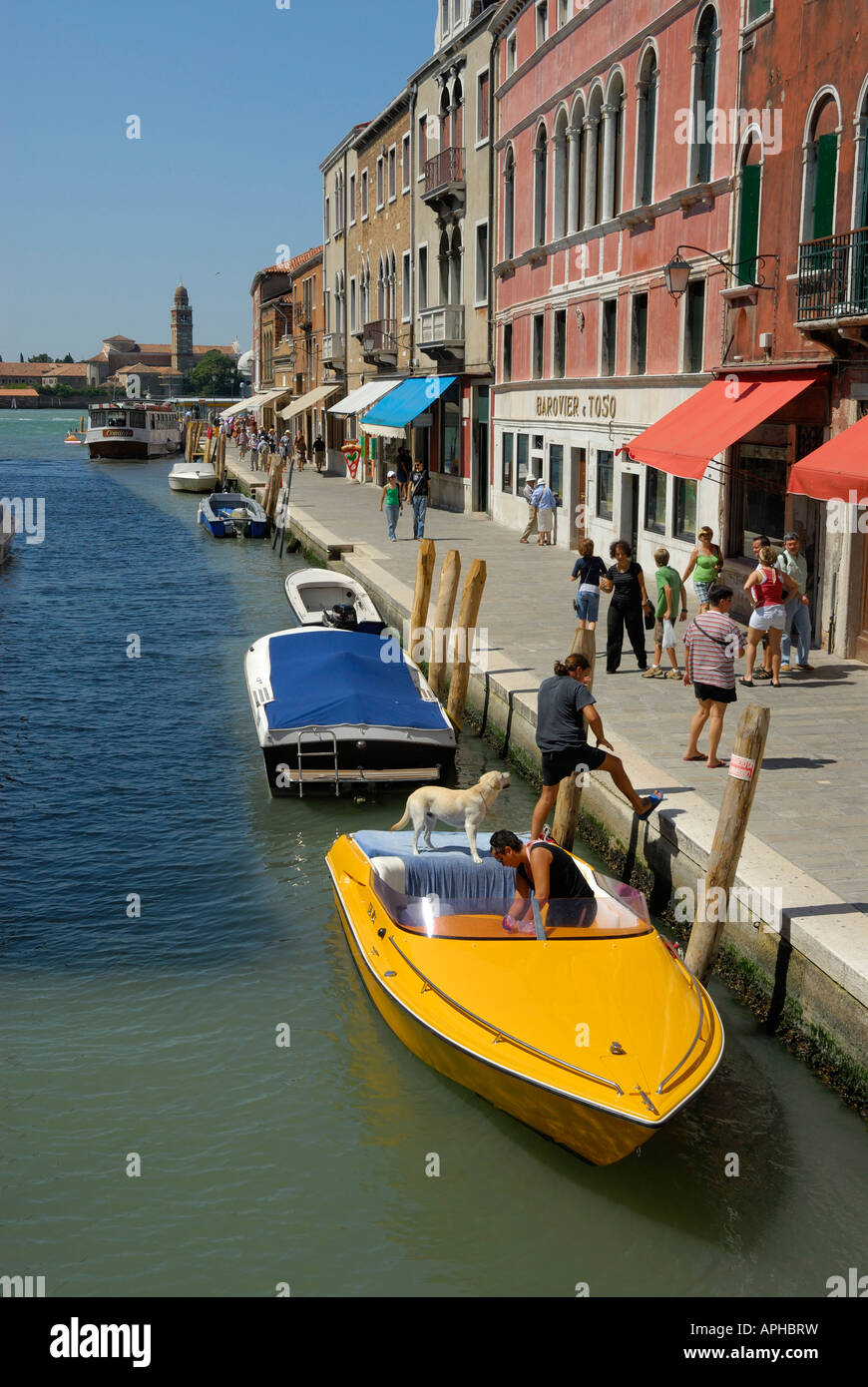 MURANO, Venise, Italie Banque D'Images