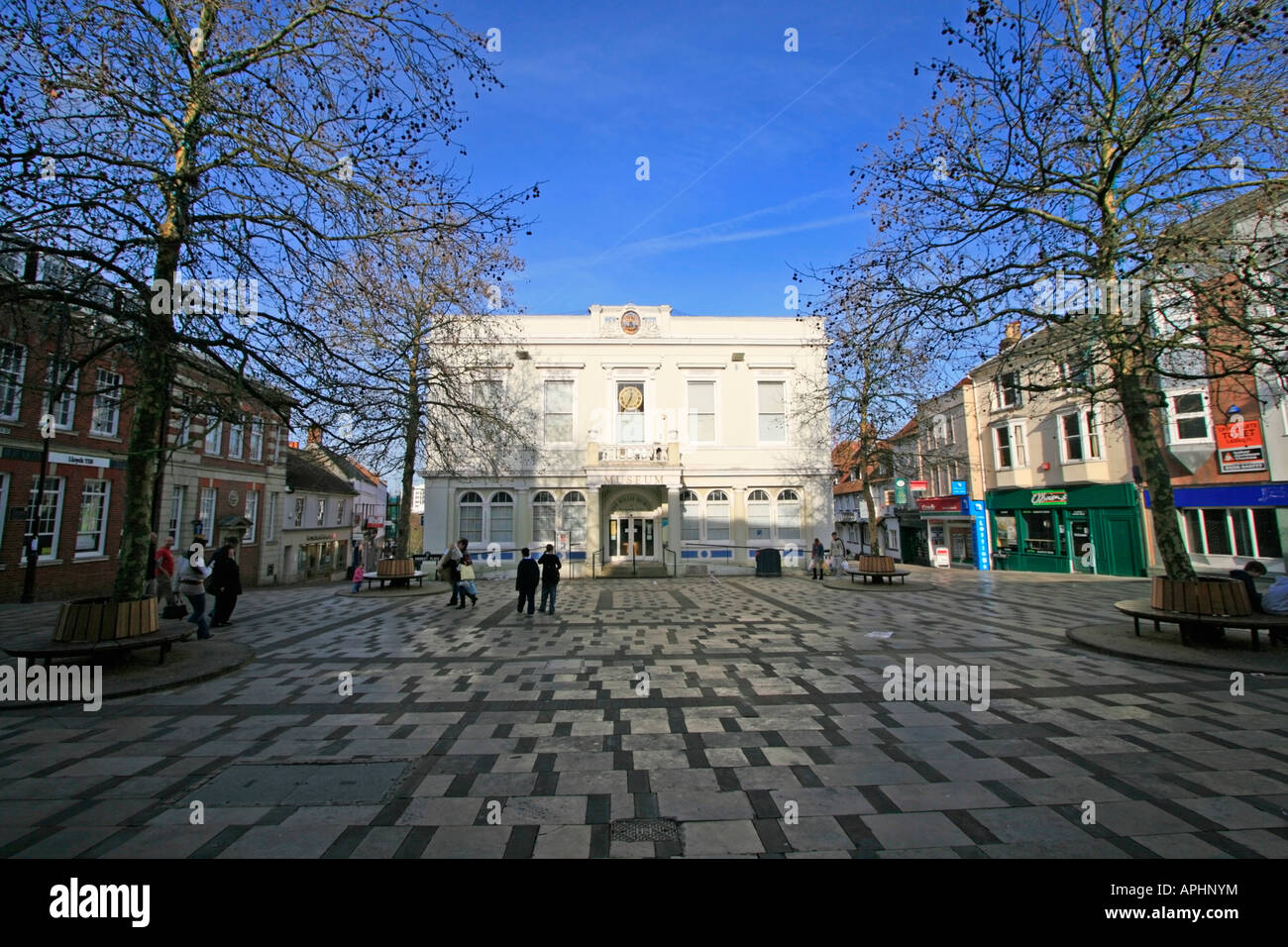 Willis Museum old town hall Basingstoke Hampshire angleterre ville vieux marché uk go Banque D'Images