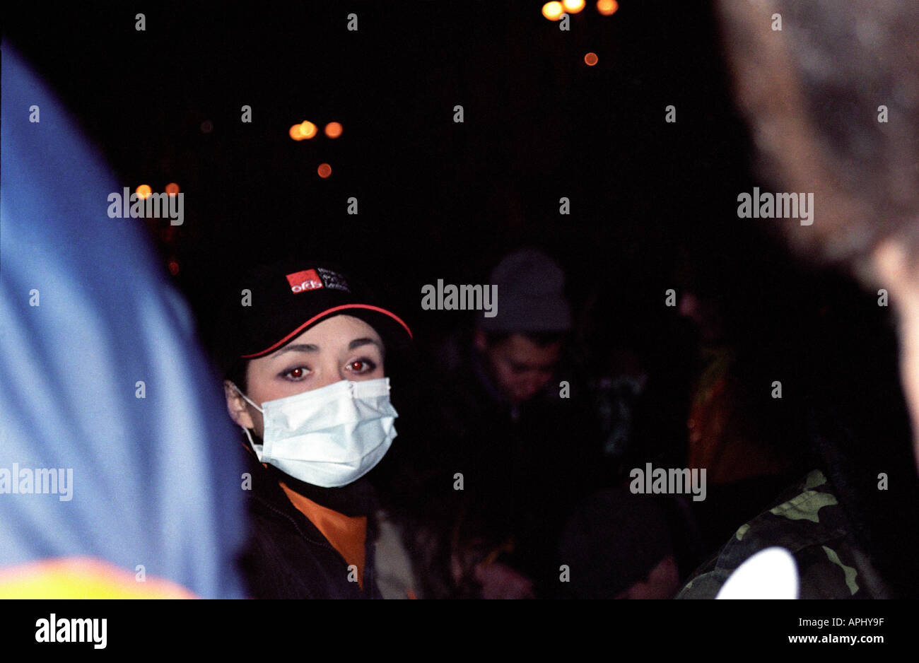 Révolution Orange, Nezaleznosty Maydan, Iouchtchenko, l'Ukraine, l'Ukraine, Kiev, Kiev, 2004, Timoshenko, Ianoukovitch, la démocratie Banque D'Images