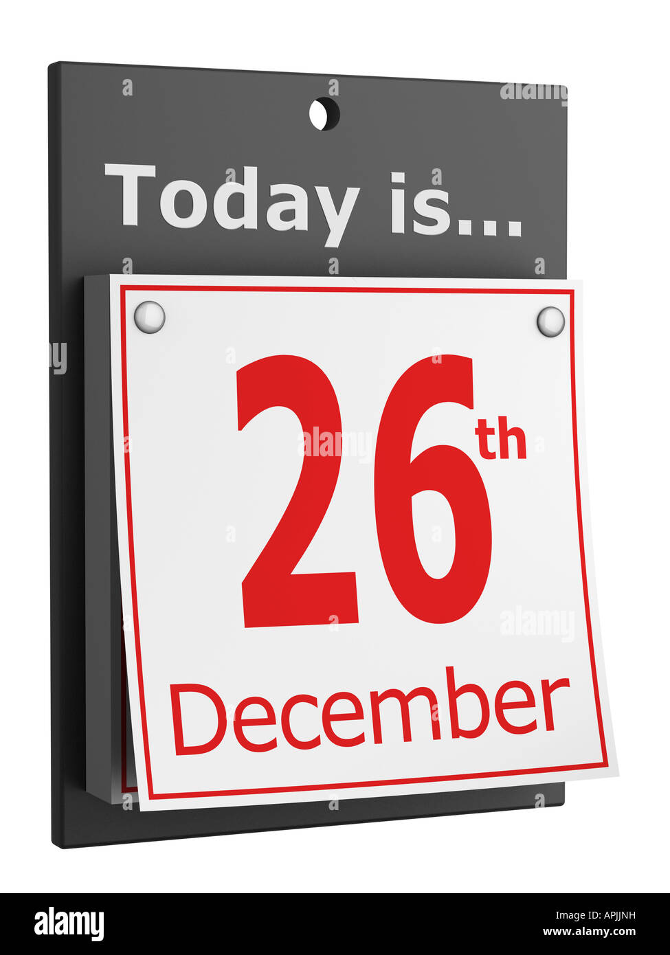 26 décembre Boxing day Banque D'Images