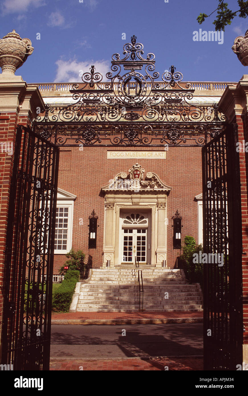 L'Université Harvard, Cambridge, Massachusetts USA The Fogg Art Museum Banque D'Images