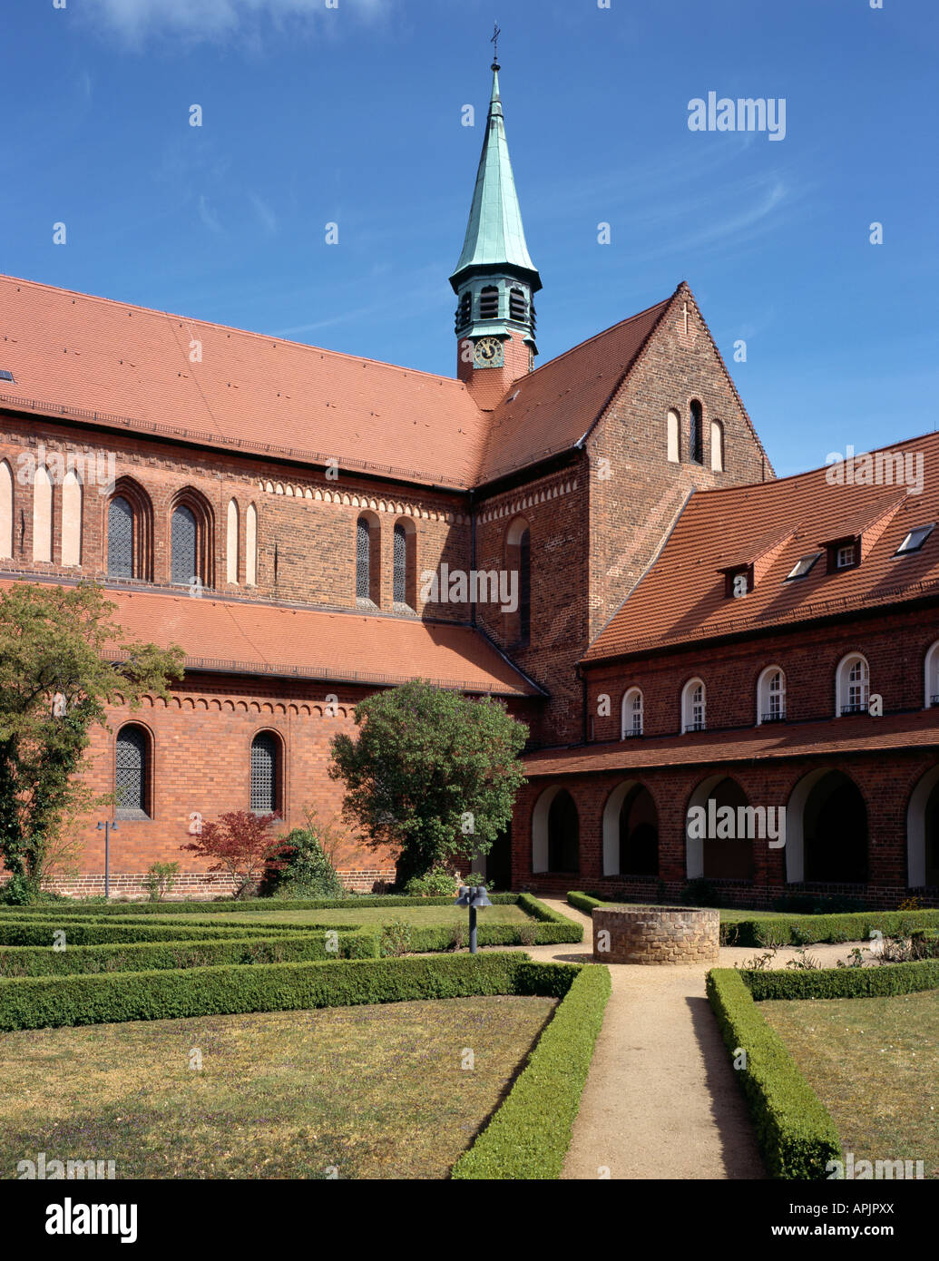 Kloster Lehnin, Klosterkirche, Vierung Südwesten von Banque D'Images