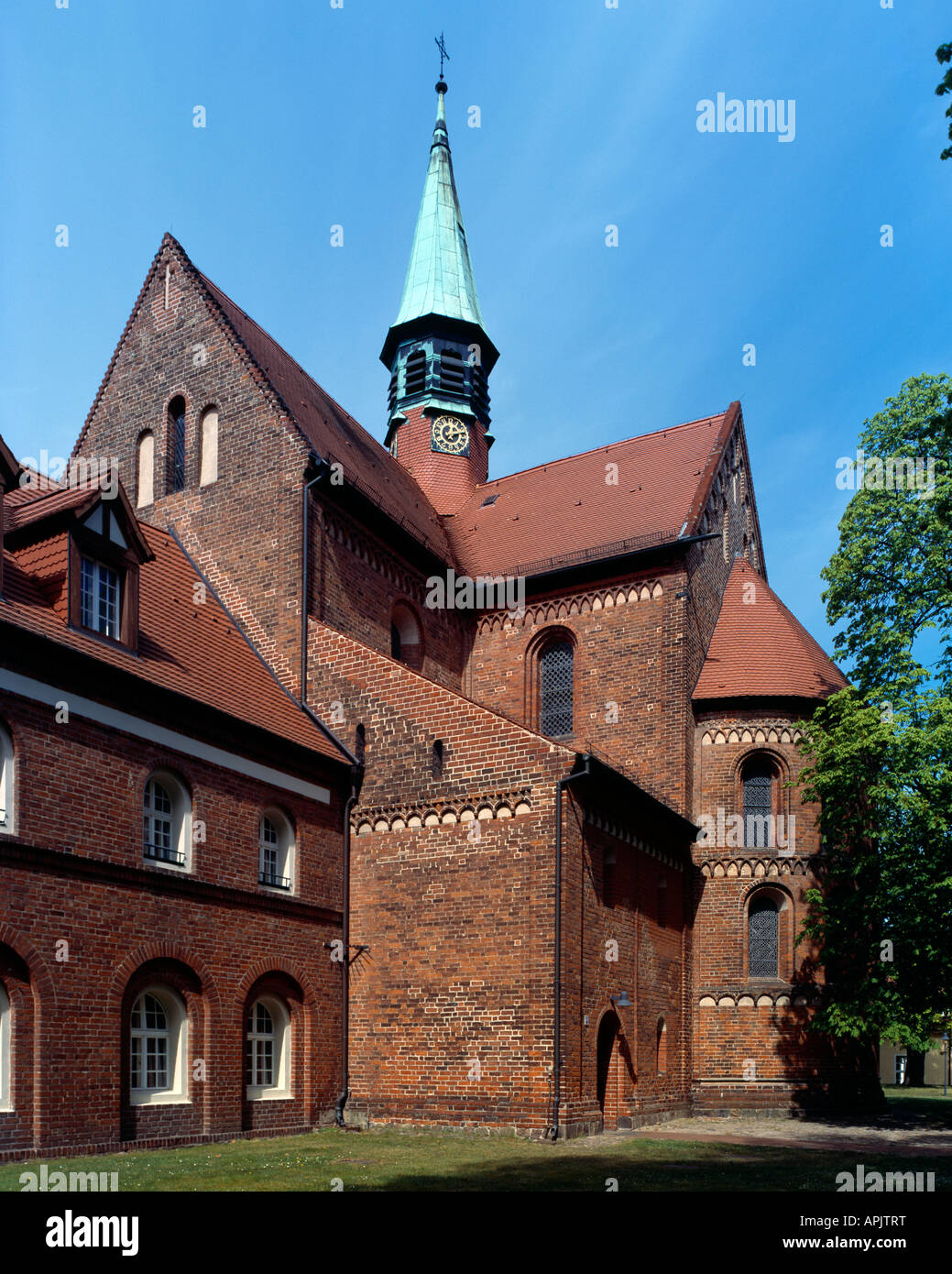 Kloster Lehnin, Klosterkirche, Vierung von Südosten Banque D'Images